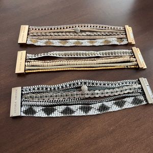 Three Victoria Emerson bracelets